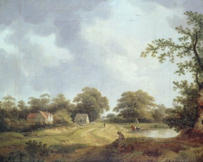 Landschaft von Suffolk von Ebenezer Tull