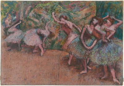 Ballettszene, ca. 1907 von Edgar Degas