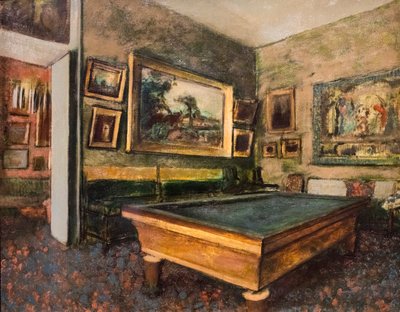Billardzimmer von Edgar Degas