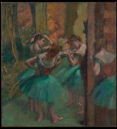 Tänzer, Pink und Grün von Edgar Degas