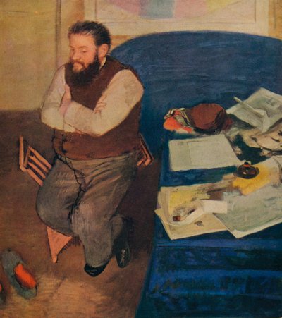 Diego Martelli von Edgar Degas