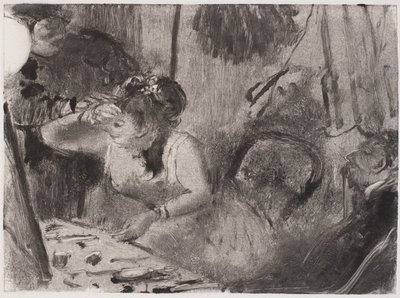 Intimität, ca. 1877-80 von Edgar Degas