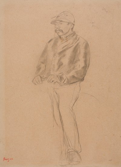 Jockey von Edgar Degas