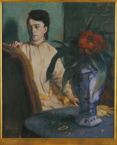 Die Frau mit der Vase von Edgar Degas