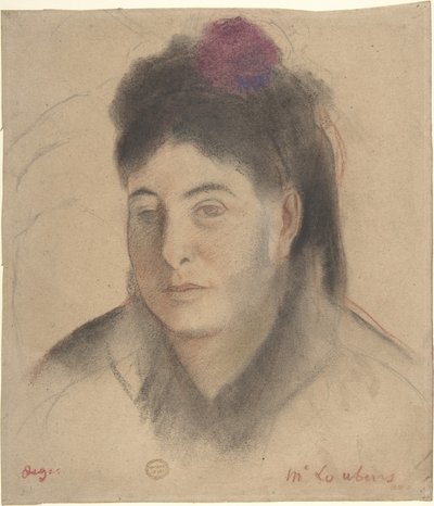 Madame Loubens von Edgar Degas