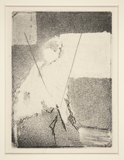 Sitzende Frau mit Haube und Schal, ca. 1879 von Edgar Degas