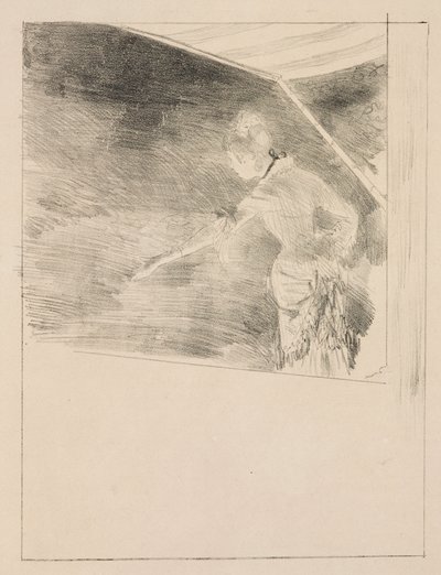 Sänger im Café-Konzert von Edgar Degas