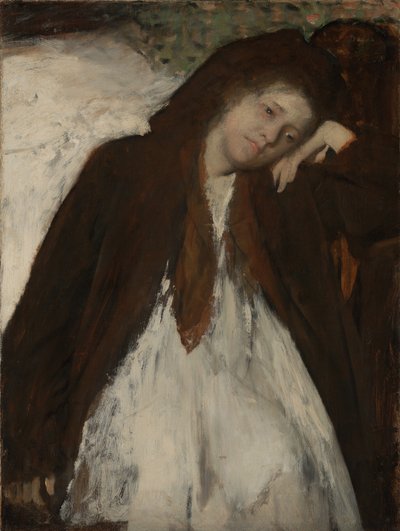 Der Genesende, ca. 1872-Januar 1887 von Edgar Degas