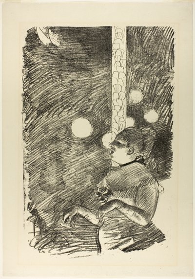 Das Lied des Hundes von Edgar Degas
