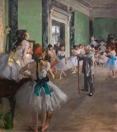 Die Tanzklasse von Edgar Degas