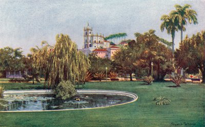 Eine Ecke des Praca da Gloria von Edgar L. Pattison