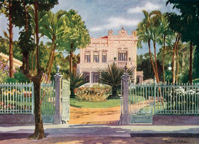 Residenz von Graf Paulo de Frontin, Petropolis von Edgar L. Pattison