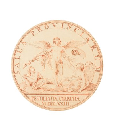 Die Pest von Marseille, 1723 von Edmé Bouchardon