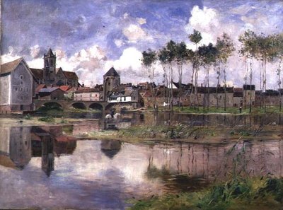 Moret-sur-Loing von Edmond Charles Yon