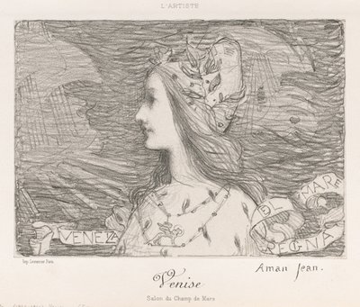 Venedig von Edmond François Aman Jean
