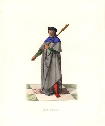 Amtsdiener unter König Ludwig XII. von Edmond Lechevallier Chevignard