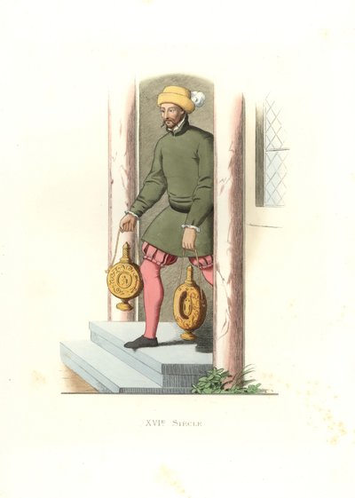 Diener, England von Edmond Lechevallier Chevignard