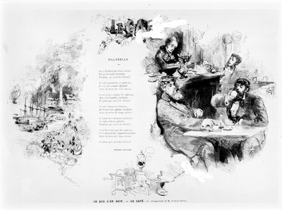 Café, ca. 1860-80 von Edmond Morin