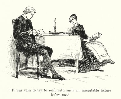 Illustration für Jane Eyre von Charlotte Bronte von Edmund Henry Garrett
