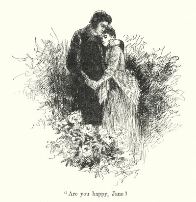 Illustration für Jane Eyre von Charlotte Bronte von Edmund Henry Garrett