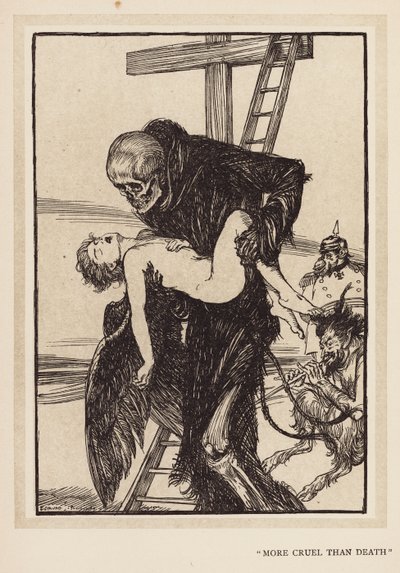 Der Kranz des Kaisers: "Grausamer als der Tod" von Edmund Joseph (after) Sullivan