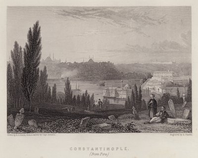 Konstantinopel, von Pera aus von Edmund Thomas (after) Parris