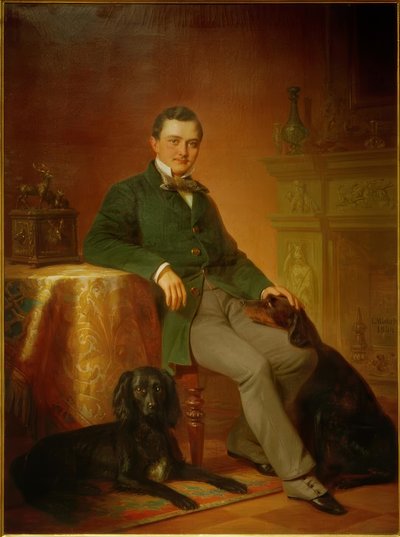 Gutsbesitzer Schneider von Edmund Wodick