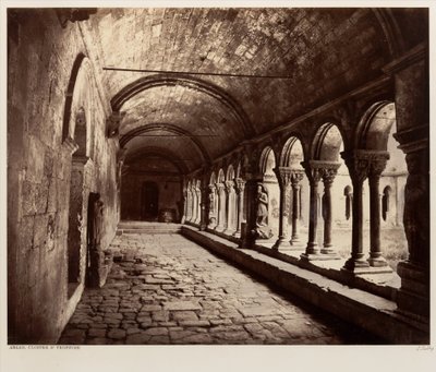 Arles, Kloster St. Trophime von Édouard Baldus