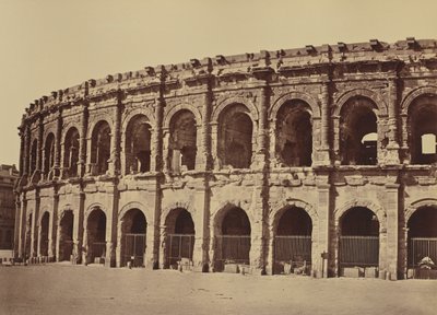 Nîmes. Amphitheater von Édouard Baldus