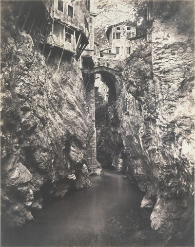Pont-en-Royans von Édouard Baldus
