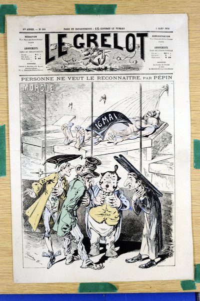 Titelblatt von Le Grelot, Nummer 360, Satirique en Couleurs von Edouard Guillaumin Pepin