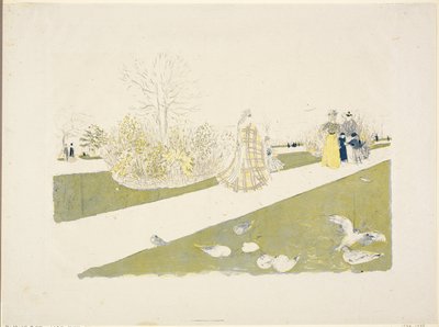 Der Tuileriengarten von Édouard Jean Vuillard
