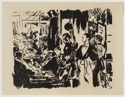 Im Café von Édouard Manet