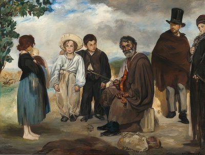 Der alte Musikant von Édouard Manet
