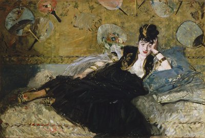 Die Dame mit den Fächern von Édouard Manet