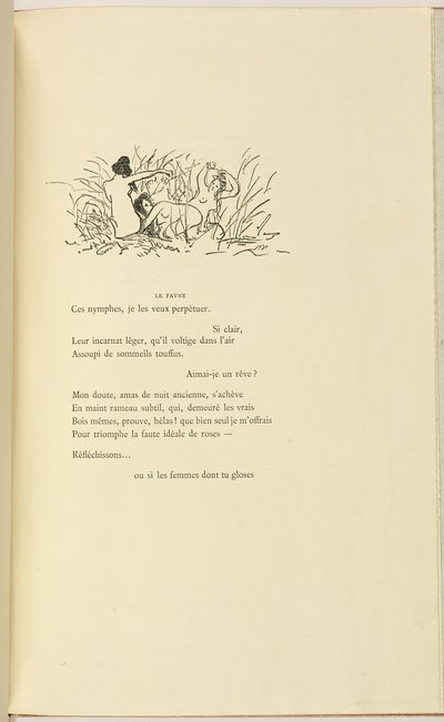 Der Nachmittag eines Fauns von Édouard Manet