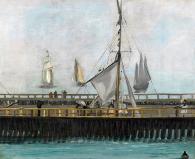 Der Pier von Boulogne-sur-Mer von Édouard Manet
