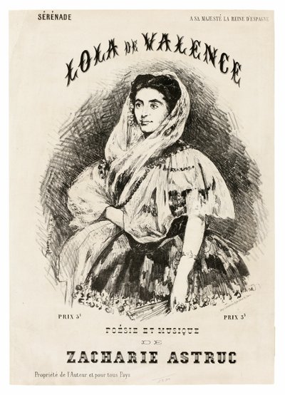 Lola de Valence von Édouard Manet