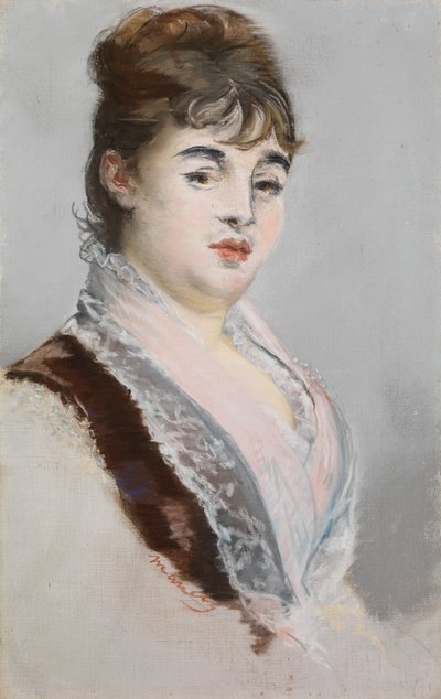 Marie Colombier, ca. 1880 von Édouard Manet