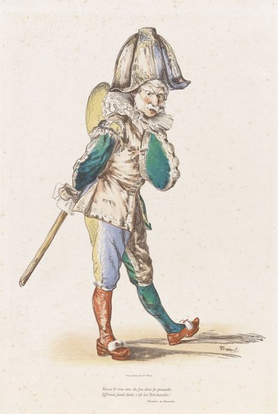 Polichinelle von Édouard Manet
