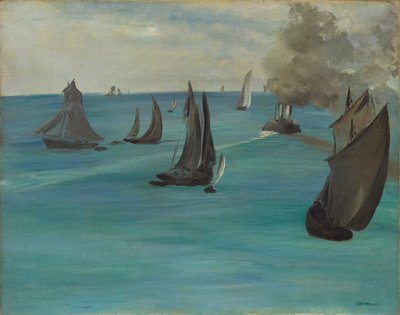 Meeresansicht, ruhiges Wetter (Vue de mer, temps calme) von Édouard Manet