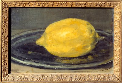Die Zitrone. Gemälde von Edouard Manet von Édouard Manet