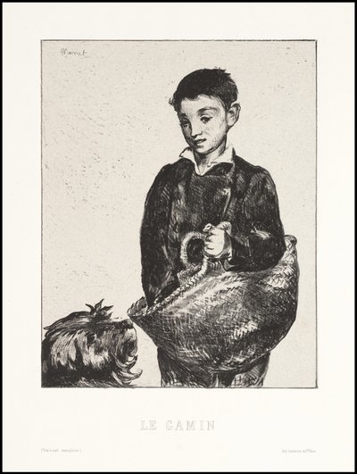 Der Straßenjunge, 1862 von Édouard Manet