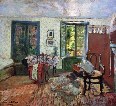 Annette in einem Innenraum von Edouard Vuillard
