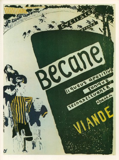 Edouard Vuillard: Becane - Likör Aperitif Tonikum von Edouard Vuillard
