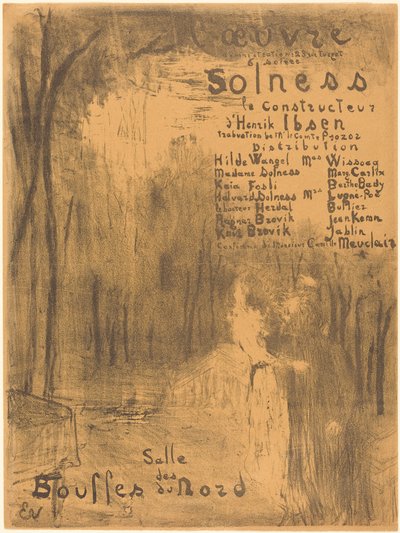 Solness der Baumeister von Edouard Vuillard