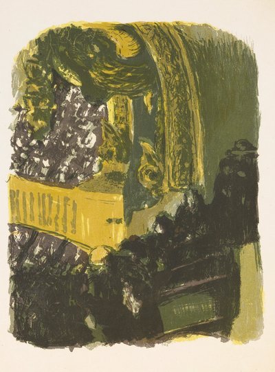Eine Galerie im Gymnasium von Edouard Vuillard