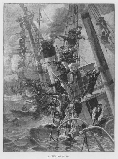 Bei Lissa von Edouardo Matania