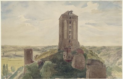 Burg Roggenhausen von Eduard Gaertner