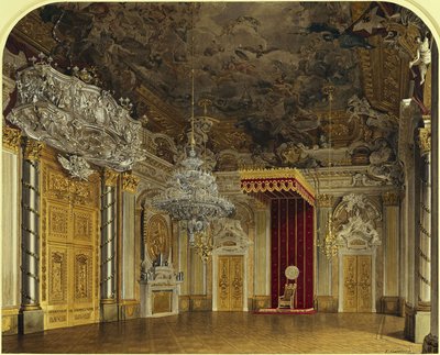 Der Rittersaal im Königlichen Schloss in Berlin von Eduard Gaertner